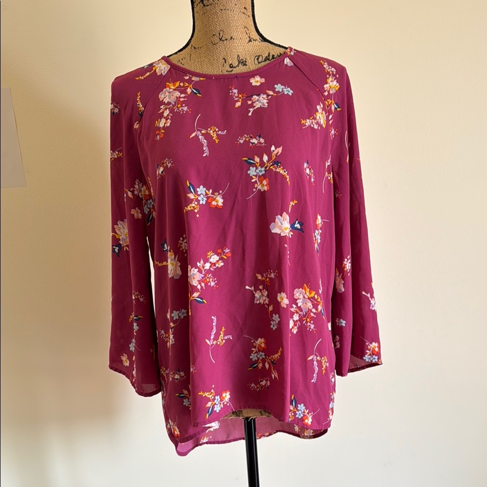 Floral Women's Top - Pink
